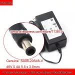 Genuine 48v 0.4a 19w Ac Adapter With Plug Size 5.5 X 3.0mm Sa06-20s48-V Power Ly For D Dwl8600ap