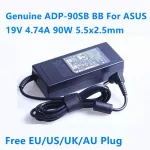 Genuine 19v 4.74a 3.42a 90w 5.5x2.5mm Adp-90sb Bb Pa-1900-24 04 Ac Power Adapter For As A43s A55v Lap Power Ly Charger
