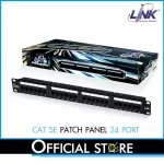 Link Patch Panel 24 Port Cat5e Link