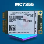Sierra Wireless Airprime MC7355 MINI PCIE LTE/HSPA GPS 100Mbps DW5808 1N1Fy 4G Module 1xRTT EVDO Rev for Dell 1900/2100/850/700