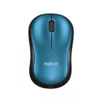 Logitech M185 Wireless Mouse  สีฟ้า