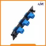Link UF-2122SM Fiber Optic 3 LC Duplex Snap-In Adapter Plate SM & MM. แผง SNAP SM, LC 6 F