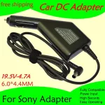 Hi Quity DC Power Car Adapter Charger 19.5V 4.7A for Lap 6.0*4.4mm 90W Input DC11-15V 10A Free IIN