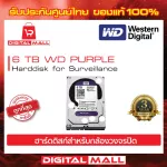 WD Purple 6TB Harddisk for CCTV - WD60PURZ  สีม่วง