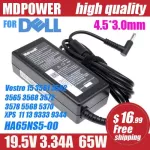 19.5v 3.34a 65w Lap Charger Ac Adapter For Vostro 15 3561 3562 3565 3568 3572 3578 5568 5370 Xps13 9333 9344 Ha65ns5-00