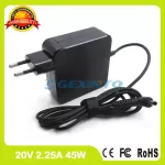 20V 2.25A 45W LAP AC Power Adapter Charger for N21 N22 N22 N24 100E 300e Winbo Flex 4-1130