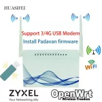 Wifi Router 3g/4gusb Modem For 4g Wifi Internet Access 4 Lan Port External Antenna Vpn Wifi Router Support Zyxel Keenetic Omni 2