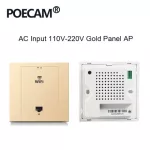 2.4g 300mbps Wireless Router Repeater 86 Pannel Ap Type Wifi In Wall Access Point Optional Poe 24v Or 110v To 220v
