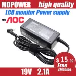 19V 2.1a for aoc lcd monitor AC Adapter Power Supply 19V 1.3A 1.84A 1.58A 2.0A i2579v/WS i2384FH i2379 i2251F i2379ws 2381