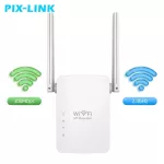 Pixlink Wireless WiFi Range Extender Booster 300Mbps Wi-Fi Repeater Network Router 2 Antennas Signal WSP Easy Setup WR13