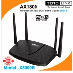 Router TOTOLINK X5000R Wireless AX1800 Dual Band Gigabit Wifi-6 Lifetime Forever