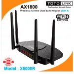Router TOTOLINK X5000R Wireless AX1800 Dual Band Gigabit Wifi-6 Lifetime Forever