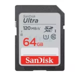 SD Card 64GB Sandisk SDSDUN4-064G-GN6IN 120MBS.