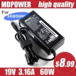 For Samsung 19v 3.16a Lap Power Ac Adapter Charger R518 R718 R458 R463 Rc530 R580 R408 R710 R478 R440 R780 R453 R528 R540