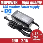 19v 2.1a For Hp Lcd Monitor Ac Adapter Power Supply Pavilion 22f 22fw 22fi 23fi 27ea 27es 27er