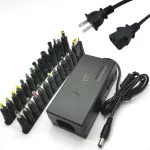28pcs Universal Power Adapter 96w 12v To 24v Adjustable Portable Charger For Dell Toshiba Hp Asus Acer Laps Eu-Plug