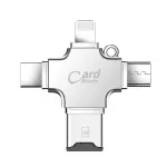 Sandisk 128GB Card Reader 3 in1 connecting TF / iPhon 8-Pin / Micro USB / USB Type C Card Readers