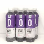 6 bottles of the concept of Water 0 calories, grapes, 500ml