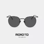 Rollotd Round Metal Sunglasses