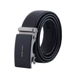 Omi Men's belt, leather belt, automatic buckle, youth, business belt, belt belt, middle age belt