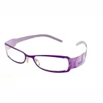 Special design, purple women, order glasses, read books