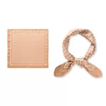 70*70cm New Square Scarf Korean Style All-Match Small Silk Scarf Hair Band Decorative Small Neckerchief