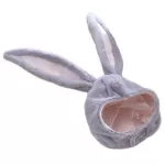 Funny Bunny Ears Hood Hat Rabbit Eastern Cosplay Costume Headwear Props