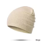 Canchange Winter Hats Women's Cotton Beanies Solid Warm Knitted Women's Winter Caps with Rhinestone
