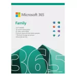 Microsoft Office Microsoft Microsoft 365 Family - English P8 6GQ -01555 FPP 1 year