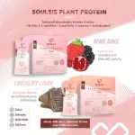 SOULSIS Plant Protein โปรตีนจากพืช โปร 3 กล่อง ก่อน/หลังออกกำลังกาย ทดแทนมื้ออาหาร ลดน้ำหนัก สร้างกล้ามเนื้อ ลีนไขมัน