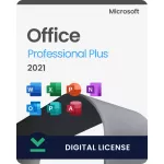 Microsoft Office 2021 Pro Plus License for Windows 32&64 bit - 1 PC