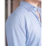 Khunkris.styler - linen - Blue Linnin Shirt