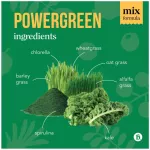 Beanbag Organic Powergreen powder 100g. 20 shots x 5 g. - ผง ซูปเปอร์ฟู้ด ออร์แกนิค สูตรผงผักใบเขียวรวมออร์แกนิค ตรา บีนแบ็ค 100 กรัม