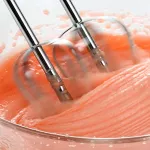 Sokany Best! 300W 5 Speed ​​Stainless Steel Portable Baking Hand Mixer Electric Egg Beater Bearder