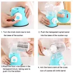 Sausage mixture, grinder, hand, drummer type, grated vegetable cutter