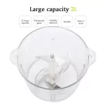 2L electrical grinder in household household machine mixture, multitic function for rapid grinding