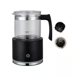 เครื่องรีดนมแบบถอดได้รุ่นใหม่เครื่องทำฟองนมแบบไฟฟ้าสำหรับกาแฟทุกชนิดเครื่องตีฟองนมแบบอัตโนมัติและฟังก์ชั่นความร้อนนมเย็น