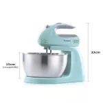 เครื่องผสมอาหาร แบบตั้งโต๊ะ เครื่องตีแป้ง เครื่องตีไข่ เครื่องผสมอเนกประสงค์ เครื่องผสมไข่กับนม คู่มือเชฟ ขนาด เครื่องผสมแป้ง 3 ลิตร