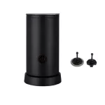 เครื่องตีฟองนม, เครื่องทำฟองนมไฟฟ้าสำหรับคาปูชิโน่, ลาเต้, ช็อคโกแลตร้อน, เครื่องตีฟองนมร้อนเย็นอัตโนมัติอุ่นสองใบ