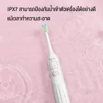 LAHOME KCB DS01 แปรงสีฟันไฟฟ้าแบบชาร์จไฟได้  แปรงสีฟันไฟฟ้าแบบสั่นอัลตราโซนิกแปรงสีฟัน ขจัดคราบฟัน 10 เท่ากำจัดแบคทีเรีย