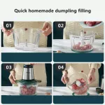 Household grinder, stainless steel, electric mixer, multitic grinding machine for cooking equipment, chilli, garlic