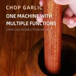 LAHOME GMZ30 ไม้มะเกลือ โรลลิ่งพิน ไม้กลม หัวกลม แป้งไม่ติด , ลูกกลิ้งแป้งไม้ – อุปกรณ์เบเกอรี่ แบบตรง