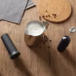 LAHOME Electric Milk Foam Wheat Double Whisk Foamer Blender MIXER MF-01