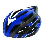 K-BIKE หมวกจักรยาน มีไฟ LED รุ่น LW-878 สีน้ำเงิน