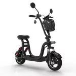 Yidi CC 10Ah, 2 -wheeled electric scooter, compact size, with children's seats, can be removed, electric bikes