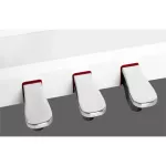 NUX Electric Piano Piano, Blue Bluetooth, get a WK-310 white key system + free piano legs / Pedal 3 key / Piano chair ** Zero 1