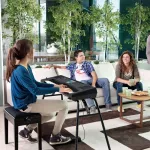 ROLAND® BK-3 Electric Key Board 61 Key has 851 sounds. Drum sounds 53, 250 strokes per USB.