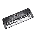 Mk คีย์บอร์ด 61คีย์ รุ่น MK-2089 Keyboard ใส่ถ่านได้ + ฟรี ไมค์, ที่วางโน้ต และอแดปเตอร์ MK-2089