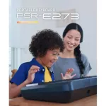 YAMAHA® PSR-E273 Electronic Keyboard, 61-Key, with 401 voice tones, 143 music tones with headphones practice modes+