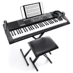 ALESIS HARMONY 61 MKII Electric keyboard 61 Key + free legs & chairs & headphones & Note & Mike & Adapter & Online Course